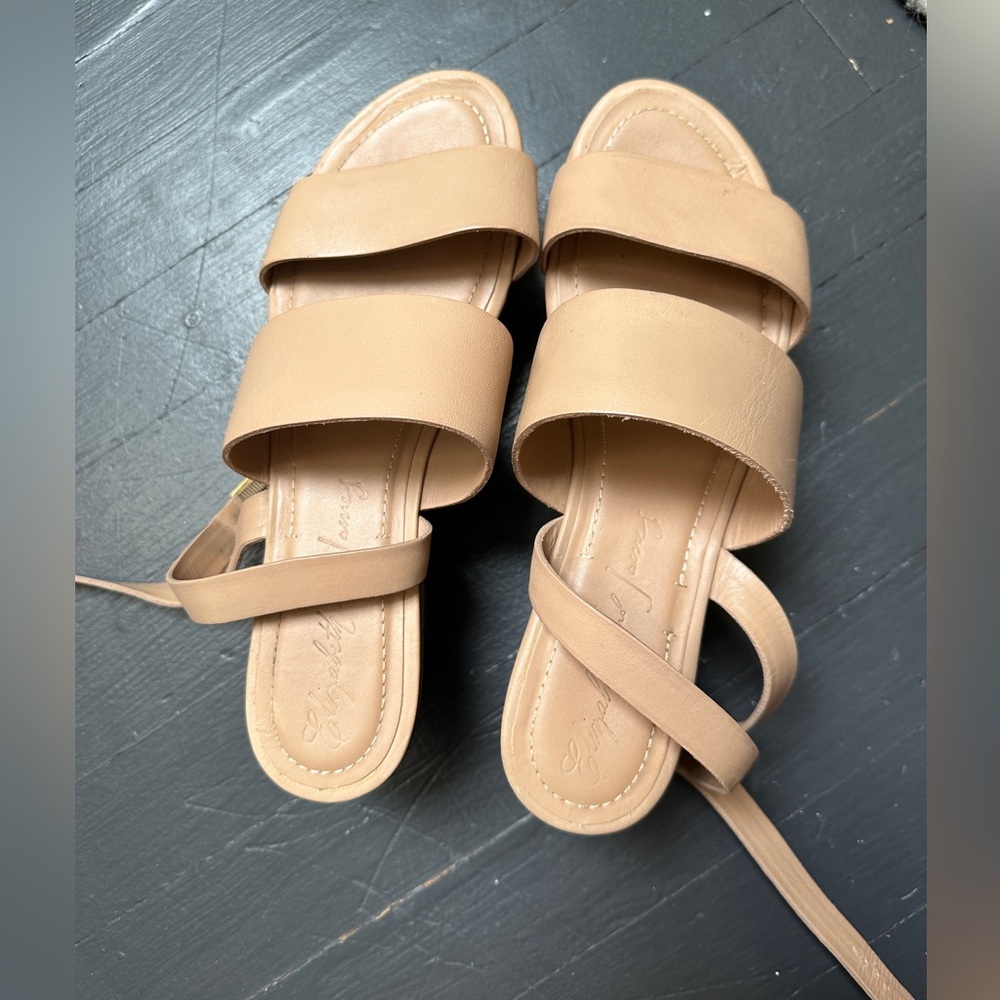 Elizabeth and James platform sandals
